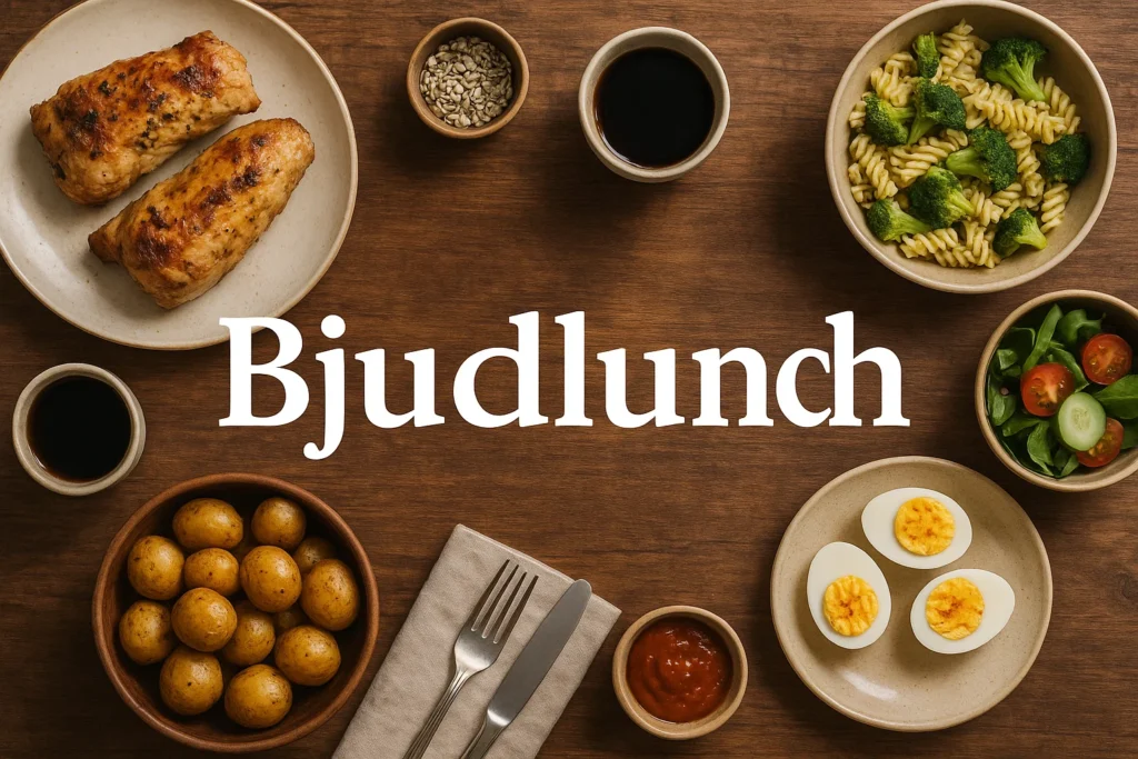 Bjudlunch