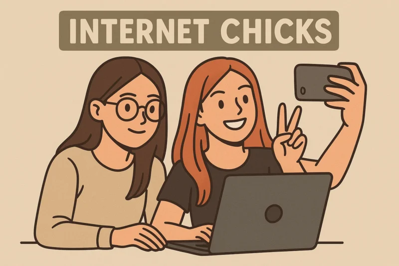 Internet Chicks: The Real Trendsetters of the Modern Web
