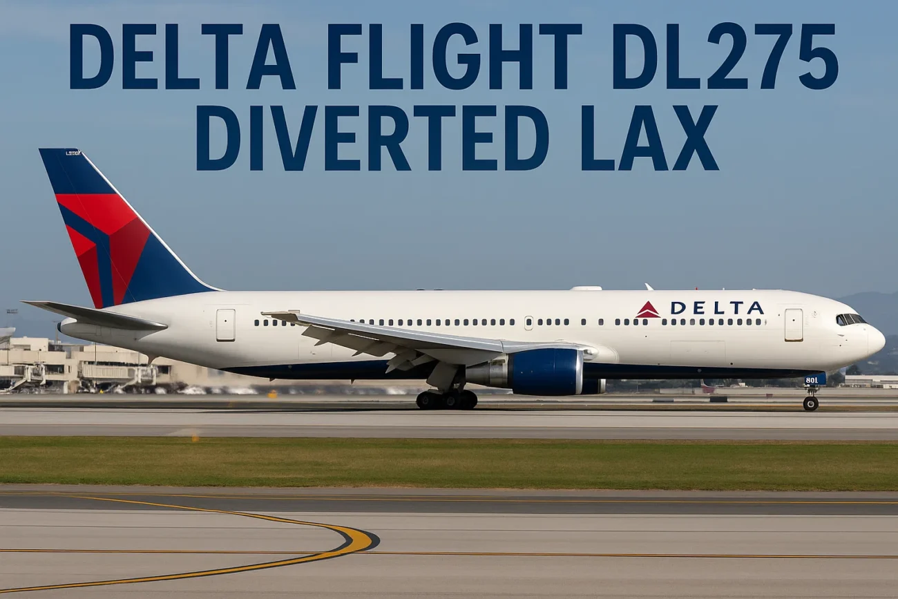 Delta Flight DL275 Diverted LAX