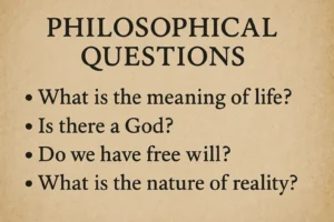 philosophical questions