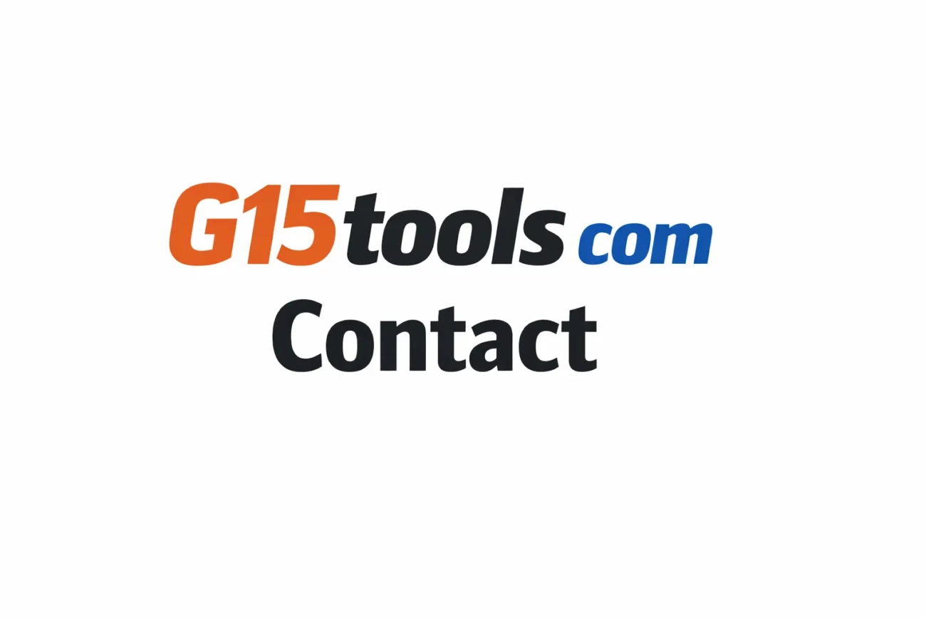 G15Tools com Contact