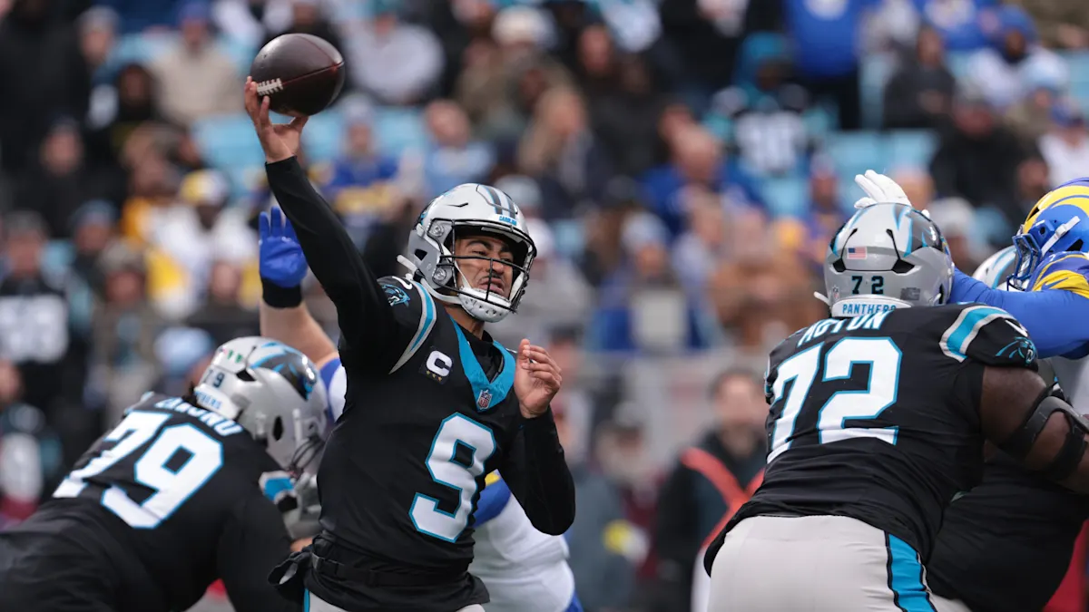 los angeles rams vs carolina panthers match player stats