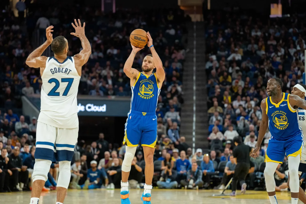 golden state warriors vs timberwolves match player stats