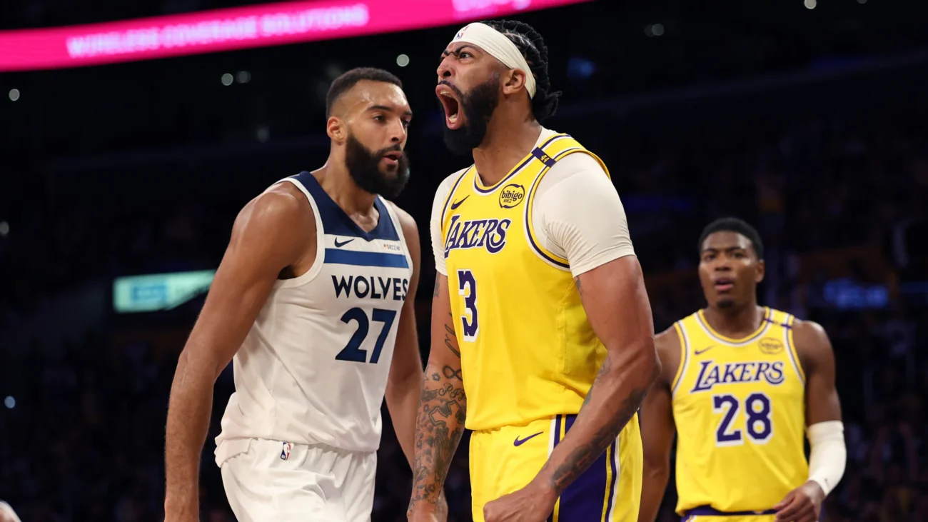 timberwolves vs lakers timeline