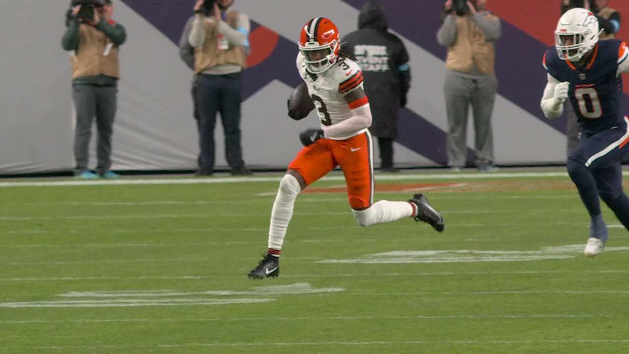 cleveland browns vs denver broncos match player stats