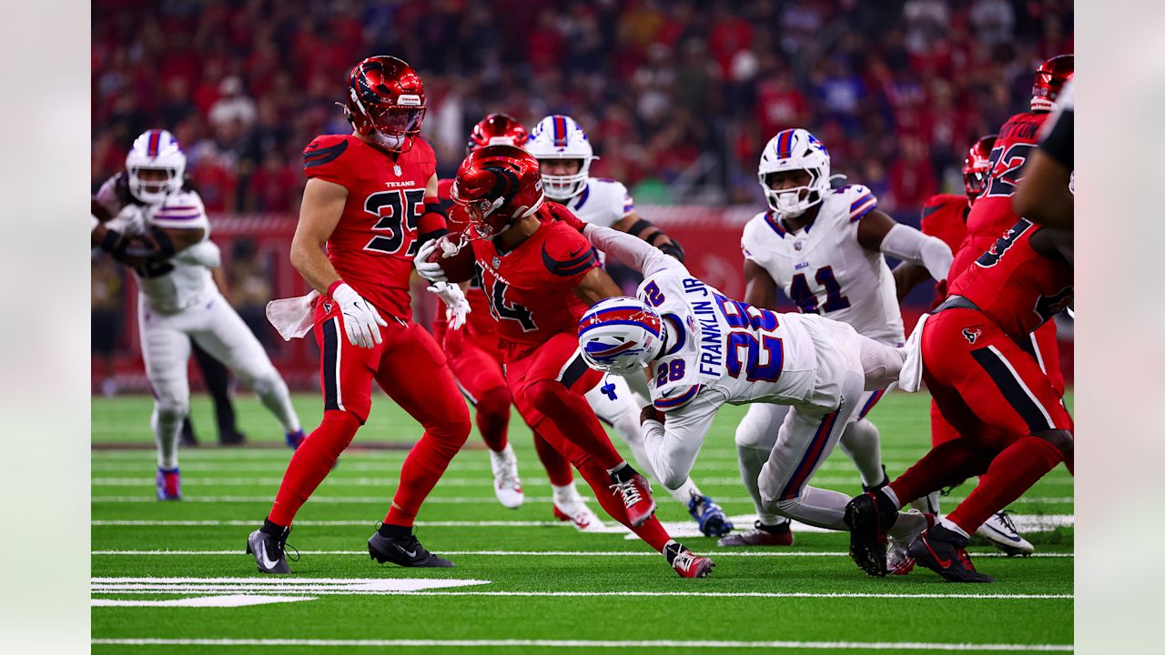 buffalo bills vs texans match player stats