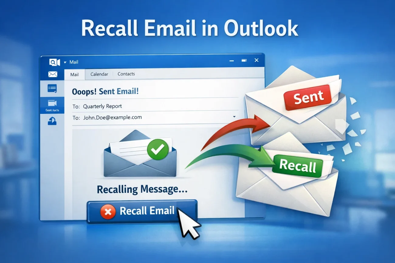 recall email outlook