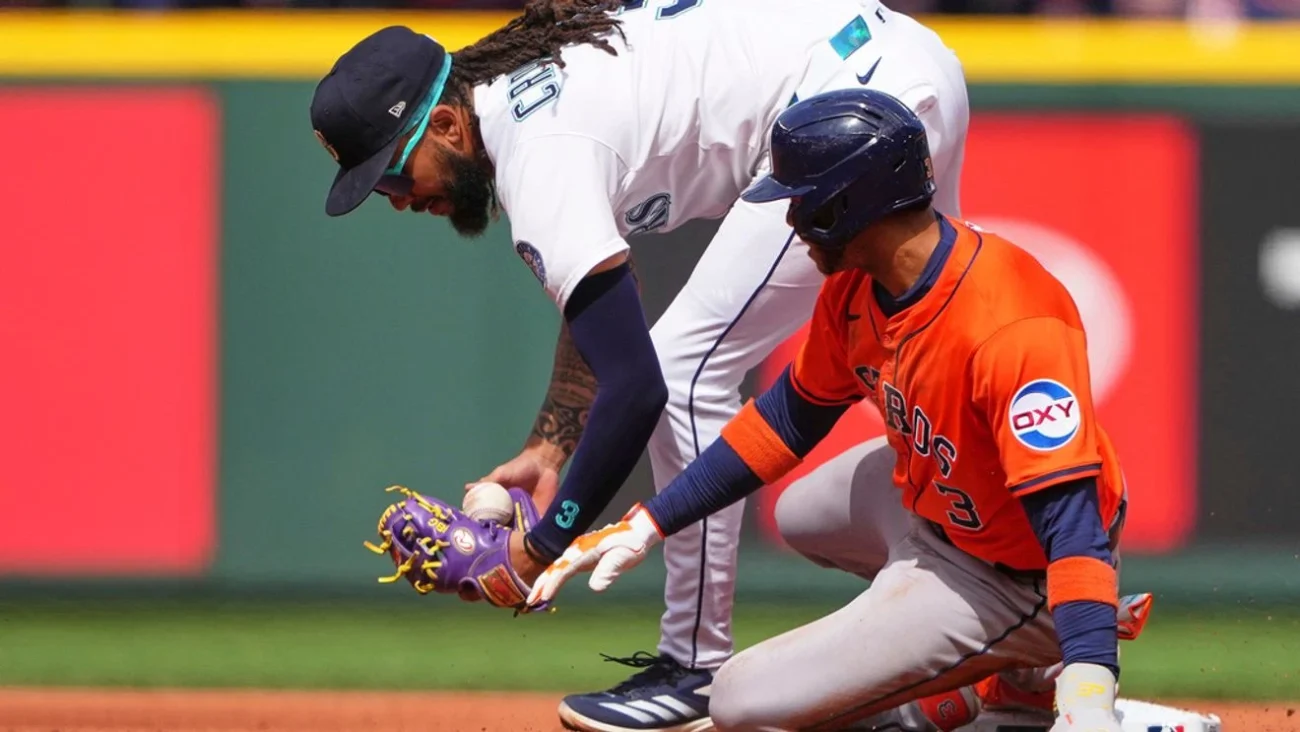 seattle mariners vs houston astros match player stats