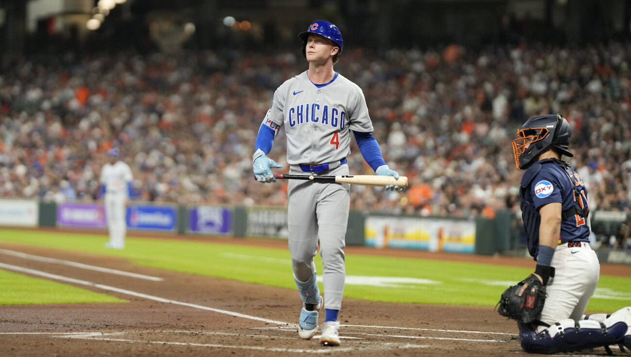 chicago cubs vs houston astros match player stats