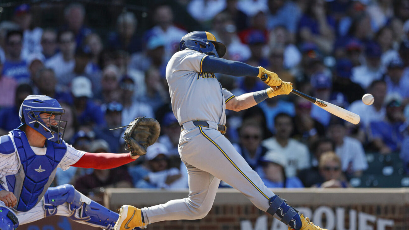 chicago cubs vs milwaukee brewers match player stats