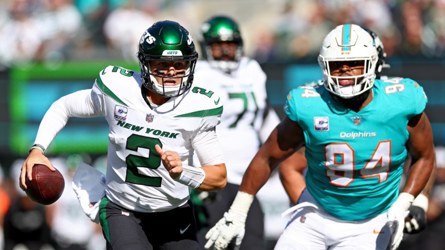 New York Jets vs Miami Dolphins match player stats