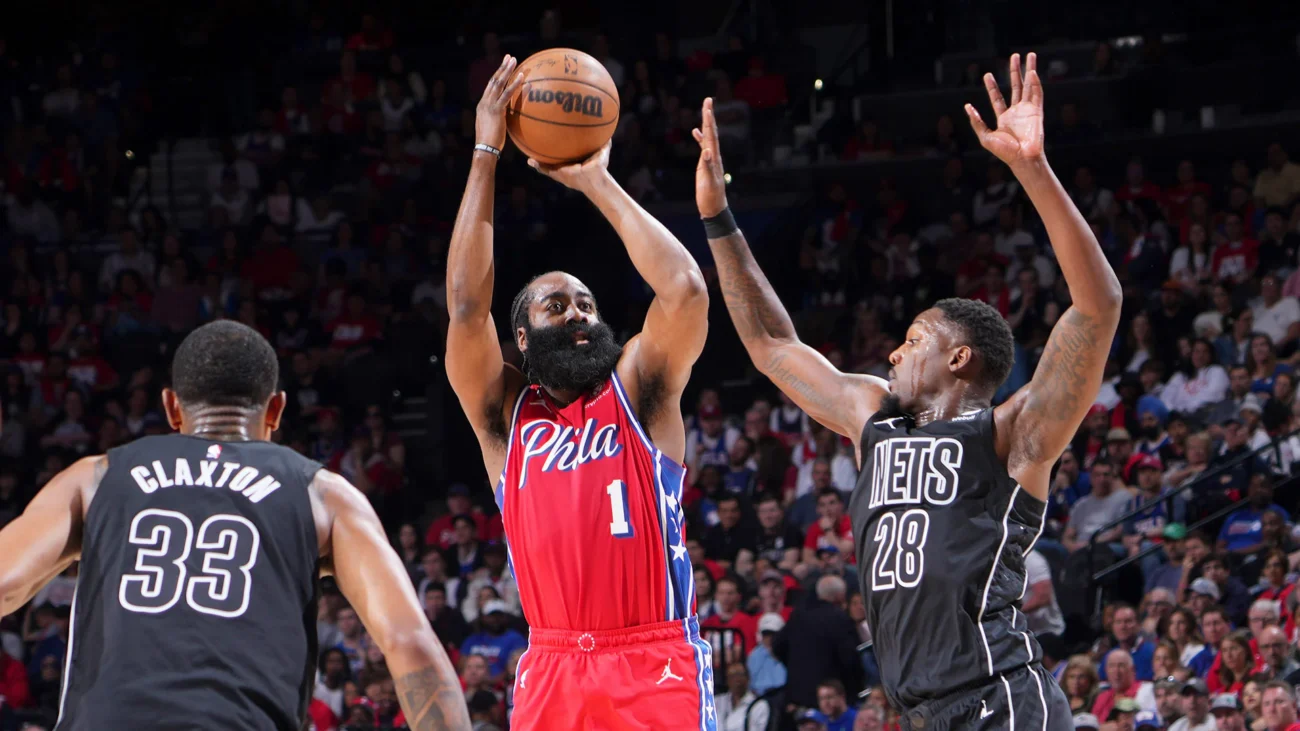 76ers vs brooklyn nets match player stats