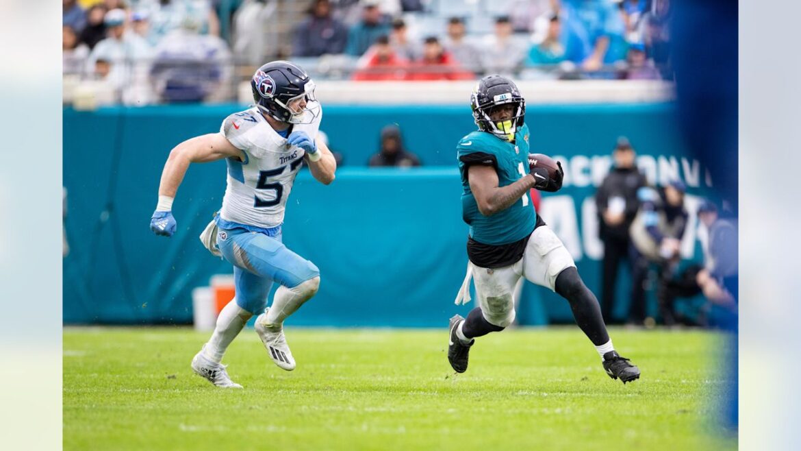 Jacksonville Jaguars vs Tennessee Titans Match Player Stats