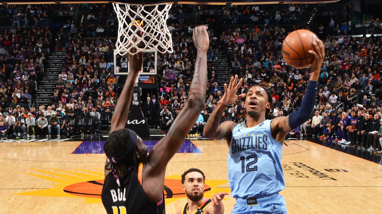 phoenix suns vs memphis grizzlies match player stats