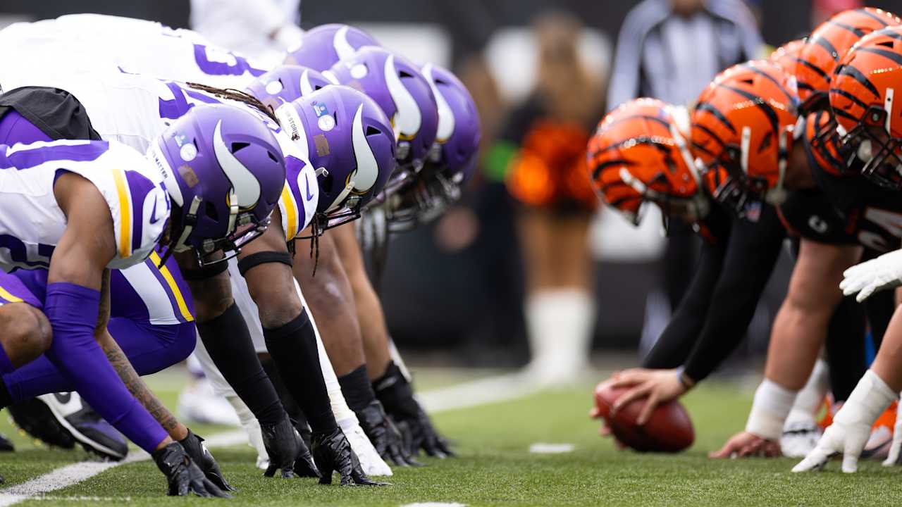 bengals vs minnesota vikings match player stats