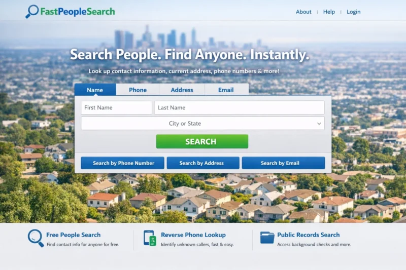 FastPeopleSearch: Discover Hidden Public Records Instantly