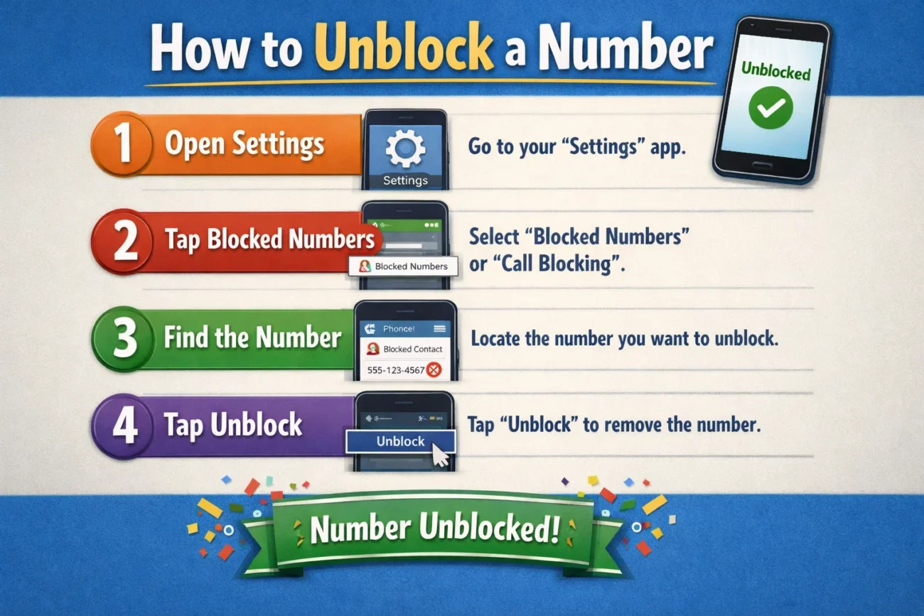 How to Unblock a Number