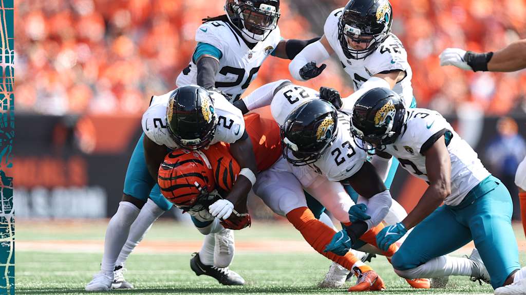 jacksonville jaguars vs bengals match player stats