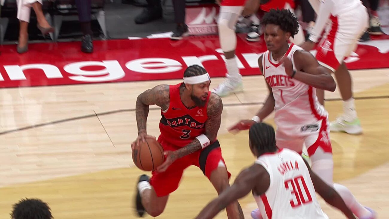 houston rockets vs toronto raptors match player stats