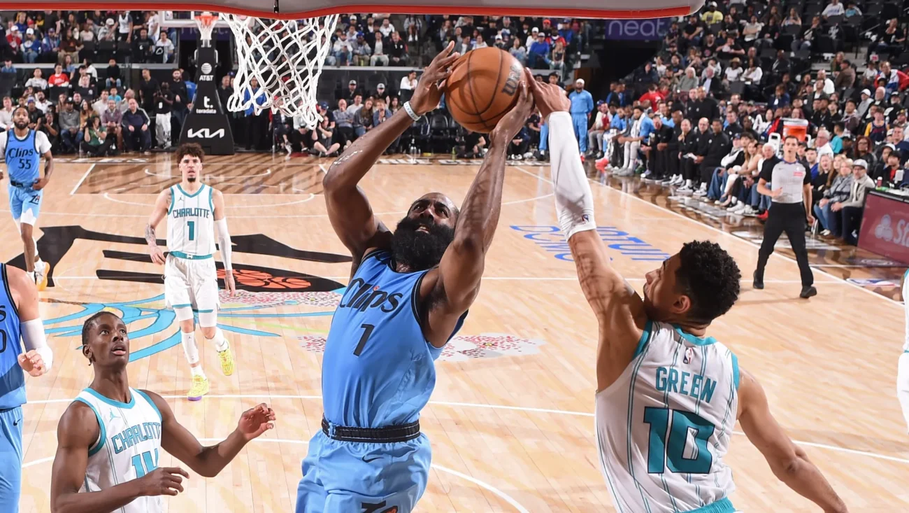 la clippers vs charlotte hornets match player stats