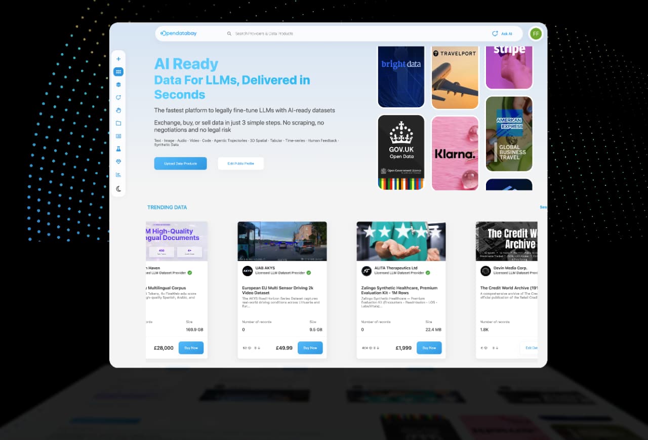 LLM Datasets on Opendatabay