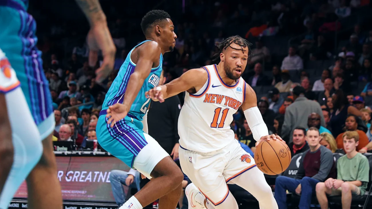 knicks vs charlotte hornets match player stats