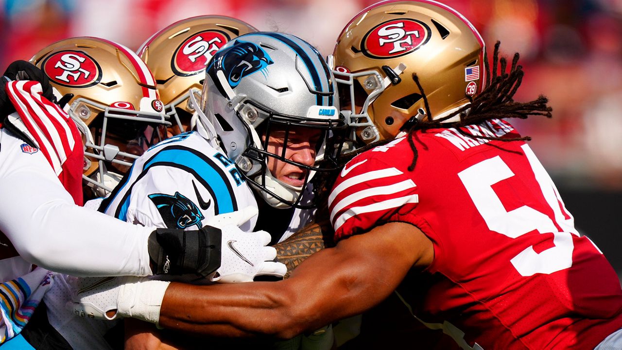 panthers vs 49ers