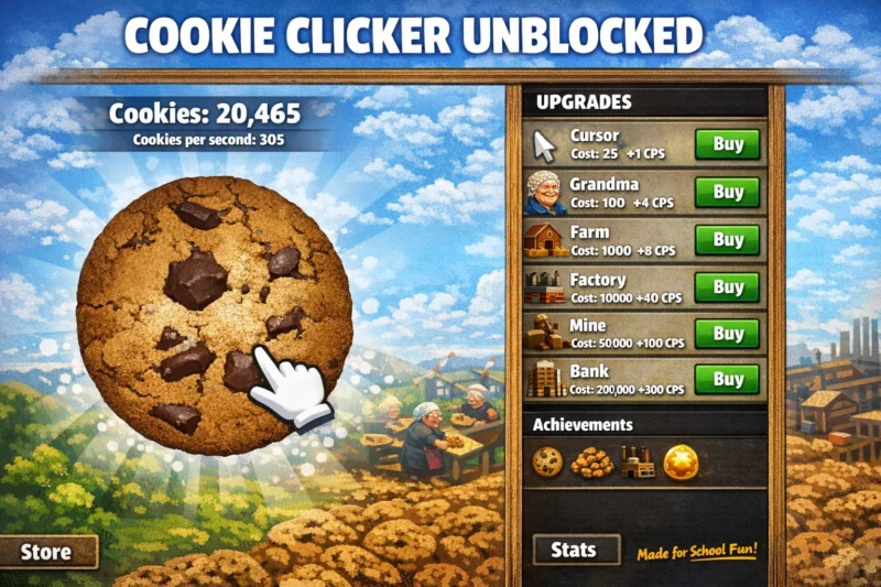 Cookie Clicker Unblocked: How to Reach Exponential Cookie Growth Fast