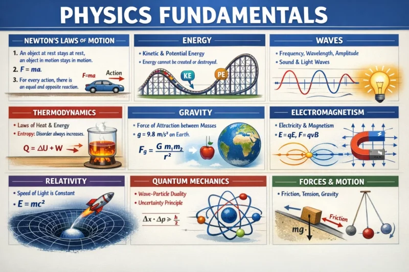Physics Fundamentals: The Essential Principles Behind Modern Science