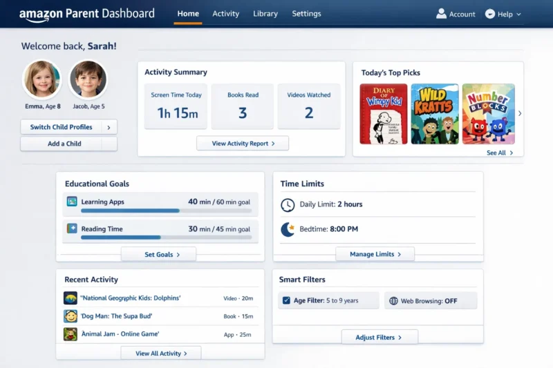 Amazon Parent Dashboard: The Essential Tool for Responsible Digital Parenting