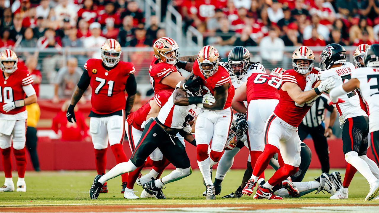 atlanta falcons vs 49ers match player stats