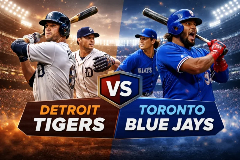 Toronto Blue Jays vs Detroit Tigers Match Player Stats