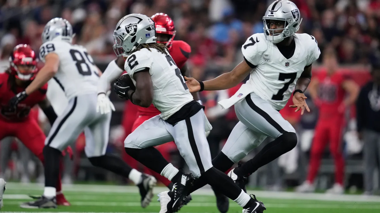 Las Vegas Raiders vs Texans Match Player Stats