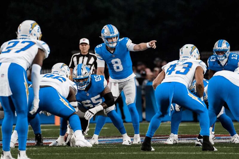 Breaking Down the Numbers: Los Angeles Chargers vs Detroit Lions Match Player Stats
