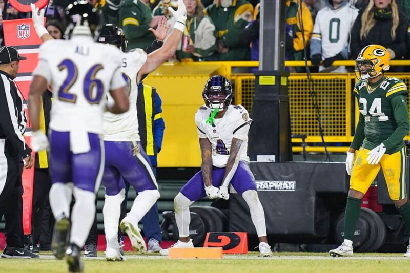 Baltimore Ravens vs Green Bay Packers Match Player Stats