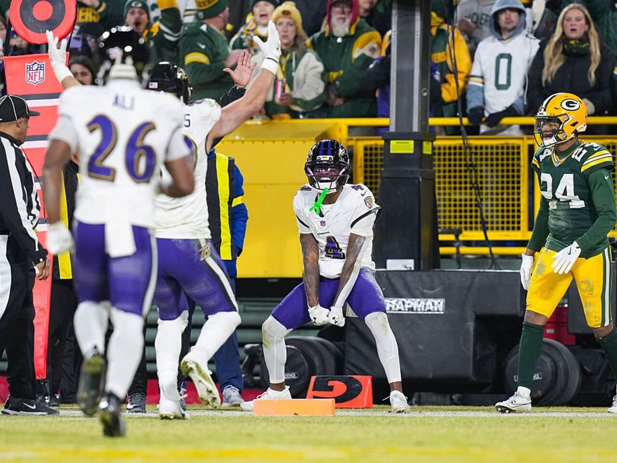 Baltimore Ravens vs Green Bay Packers Match Player Stats