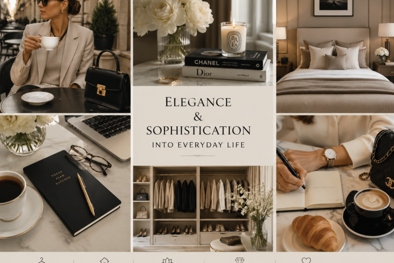 Love Luxury: How to Bring Elegance and Sophistication Into Everyday Life