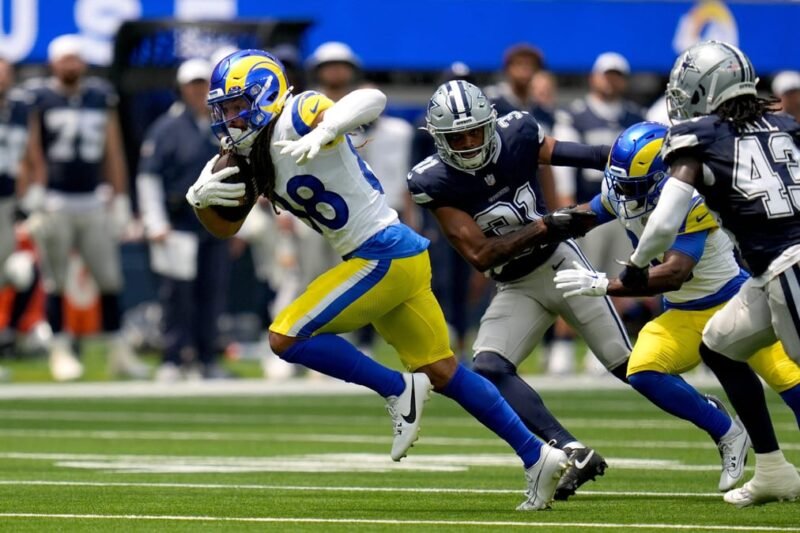 Dallas Cowboys vs Los Angeles Rams Match Player Stats